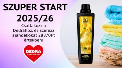 ✨ SZUPER START 2025/26: Első 3 hónap ajándékok  28 870 Ft értékben